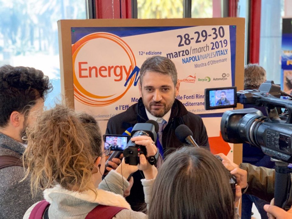 Momento dell'inaugurazione Energymed 2019